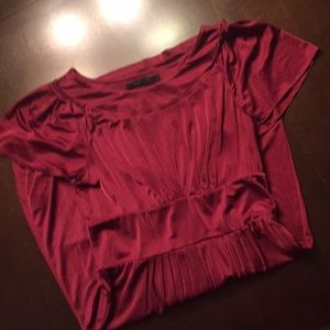 Magenta BCBG dress